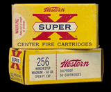 (2) full boxes of Western Super X 256 Winchester Magnum 60 Grain ammo - 6 of 8