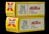 (2) full boxes of Western Super X 256 Winchester Magnum 60 Grain ammo - 3 of 8