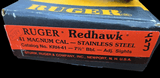 Ruger Redhawk 41 Magnum w/original box & papers -MADE IN 1990- 7 1/2