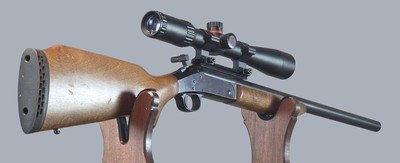 New England Firearms Handi Rifle 204 Ruger w/Simmons 4x12 scope - Image 6 of 6