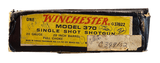 Winchester 370 Single Shot 20 Gauge in original box & paperwork 1968-1973 - Image 18 of 19