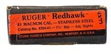 Ruger Redhawk 41 Magnum w/original box & papers -MADE IN 1990- 7 1/2