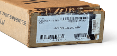 Weatherby Mark V Deluxe 240 Wby -UNFIRED IN BOX- USA MADE - Image 10 of 10
