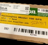 Remington 700 SPS 243 Win UNFIRED IN THE BOX - Image 1 of 1