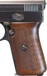 Mauser 1910 25ACP SIDELATCH *MADE 1910-1934* 2nd Variation - Image 4 of 12
