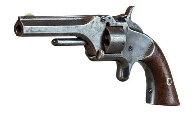 Smith & Wesson First Model 22 RF with box of shells - Image 6 of 15