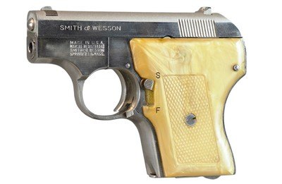 Smith & Wesson 61 Escort 22LR w/original box, papers, & S&W soft case -RARE NICKEL- - Image 7 of 12