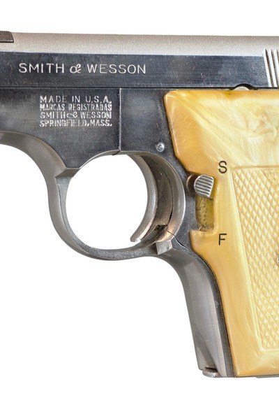 Smith & Wesson 61 Escort 22LR w/original box, papers, & S&W soft case -RARE NICKEL- - Image 8 of 12