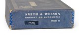 Smith & Wesson 61 Escort 22LR w/original box, papers, & S&W soft case -RARE NICKEL- - Image 11 of 12