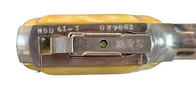 Smith & Wesson 61 Escort 22LR w/original box, papers, & S&W soft case -RARE NICKEL- - Image 9 of 12