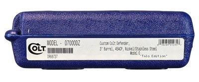 Colt Stone Grey Defender 45ACP w/Box -ONLY 300 MADE IN 2015- TALO - Image 8 of 8
