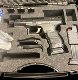 Walther PPQ M2 Tac threaded 9mm w/box and all accessories - Image 1 of 3