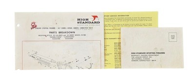 High Standard Double Nine Convertible 22LR/22 Magnum w/original box 5 1/2