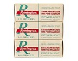 (3) full boxes Remington 5mm ammo 38 Grain Hollow Point - Image 2 of 4