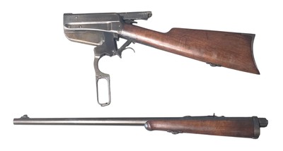 Winchester 1895 Takedown 35 Winchester -MADE 1923- w/(2) factory partial boxes ammo - Image 19 of 21