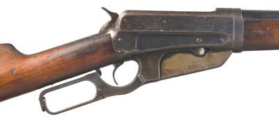 Winchester 1895 Takedown 35 Winchester -MADE 1923- w/(2) factory partial boxes ammo - Image 3 of 21