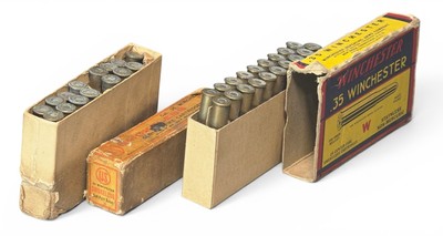 Winchester 1895 Takedown 35 Winchester -MADE 1923- w/(2) factory partial boxes ammo - Image 21 of 21
