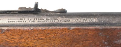 Winchester 1895 Takedown 35 Winchester -MADE 1923- w/(2) factory partial boxes ammo - Image 15 of 21