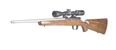 Kimber of Oregon 82 Classic Stainless 22LR w/Burris Droptine 3-9x40 scope - Image 10 of 10