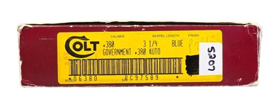 Colt MKIV Government 380 Auto with original box -SCARCE- 99% MADE IN 1988 - Image 5 of 5