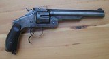 SMITH & WESSON - Russian model 3, 2nd Model , 44 Russian cal,
7 inch barrel - 1 of 5