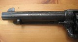 Colt - Engraved single action , 45cal , 5 1/2 , shipped in1882 , rebuilt - 4 of 10