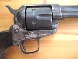 well used old West - Colt Single action - 44/40 - 7 1/2 inch barrel , 1880's - 2 of 9