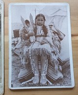 2 Cabinet card photographs of Native American Children - in full dress - 2 of 3