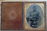 Civil War - Whole Plate Tintype - Large size photograph of Soldier in Uniform - 2 of 7