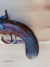 Derringer style Large .50.Caliber Boot Pistol by T.Perkins circa 1850's - 10 of 12