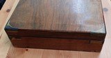 ANTIQUE - Wooden Case for two Colt pistols , fits 1849 pocket's OR Model 1862 Police - 5 of 7