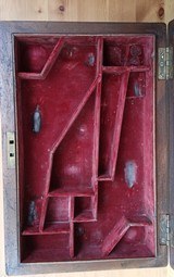 ANTIQUE - Wooden Case for two Colt pistols , fits 1849 pocket's OR Model 1862 Police - 7 of 7