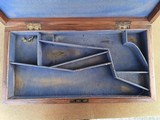 ANTIQUE - Vintage Wooden Case for Colt Model 1860 Civil War Army with Stock - 5 of 9