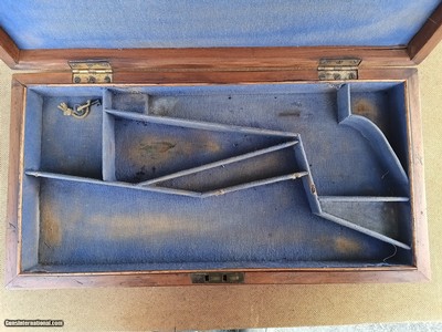 ANTIQUE - Vintage Wooden Case for Colt Model 1860 Civil War Army with Stock - Image 5 of 9