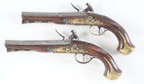 ANTIQUE – Pair of Massachusetts made Revolutionary War Colonial Pistols by Asa Waters - 3 of 12