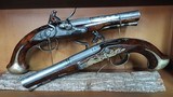 ANTIQUE – Pair of Massachusetts made Revolutionary War Colonial Pistols by Asa Waters - 1 of 12