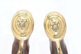 ANTIQUE – Pair of Massachusetts made Revolutionary War Colonial Pistols by Asa Waters - 11 of 12