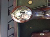 ANTIQUE - CASED PAIR OF FLINTLOCK DUELING PISTOLS BY LAING OF EDINBURGH. - 11 of 12