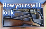 ANTIQUE - Vintage Wooden Case for Colt Model 1860 Civil War Army with Stock - 9 of 9