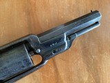 ANTIQUE - Vintage Cased Colt Root pistol with flask - caps - Bullet Mold - 10 of 14
