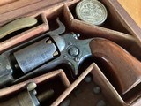 ANTIQUE - Vintage Cased Colt Root pistol with flask - caps - Bullet Mold - 6 of 14