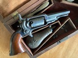 ANTIQUE - Vintage Cased Colt Root pistol with flask - caps - Bullet Mold - 7 of 14