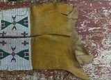 Wonderful ANTIQUE set of Beaded Native American Childs Leggings - 8 of 10