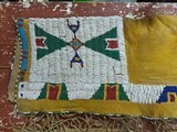 Wonderful ANTIQUE set of Beaded Native American Childs Leggings - 3 of 10