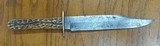 Newton & Co, Sheffield England Bowie - approx.12 inch. - 2 of 3