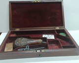 Antique - Wooden Case for 1851 Navy Colt w/accessories.. - 5 of 7