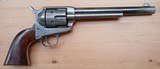 ANTIQUE - Colt Single Action - model 1873 - 45 cal , 7 1/2 inch . touches of case color - Image 2 of 11