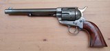 ANTIQUE - Colt Single Action - model 1873 - 45 cal , 7 1/2 inch . touches of case color