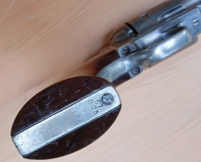 ANTIQUE - Colt Single Action - model 1873 - 45 cal , 7 1/2 inch . touches of case color - Image 8 of 11