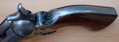 ANTIQUE - Colt Single Action - model 1873 - 45 cal , 7 1/2 inch . touches of case color - Image 9 of 11